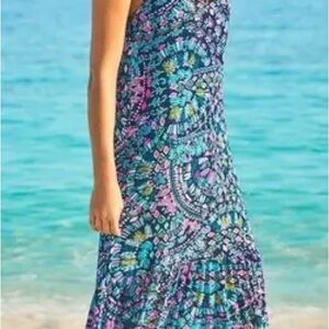 Lilly Pulitzer glow and flow camellia cover up size small